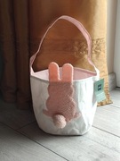 Nowy koszyk torba wielkanocna z królikiem actuel