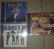 3plyty cd album,BoneyM,jethro tull,steppenwolf