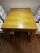 Stół bukowy 120x80 rozkładany do 255 cm