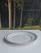 Duży talerz płytki obiadowy Ćmielów PRL porcelana vintage