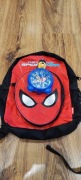 Mały plecak Spiderman Marvel + zegar Psi Patrol