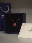 Oryginalny naszyjnik Swarovski z kolekcji – nowy, pełny zestaw