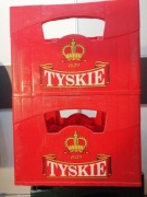Skrzynka Transporter Krata na butelki od piwa,Tyskie,piwo
