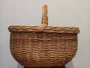 Koszyk z wikliny,wiklinowy''Duży''