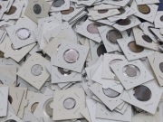 Zestaw ponad 280 starych monet do identyfikacji 