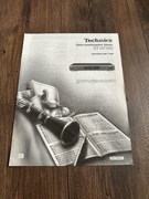 Oryginalna instrukcja obsługi do tunera Technics ST-GT350 w j włoskim 