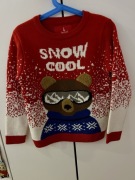 Sweter świąteczny 110-116 dziecięcy