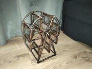 Obrotowa ramka na zdjęcia stare złoto 