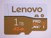 Karta pamięci MicroSD Lenovo  1TB Pro plus XC I A2,  4K + adapter