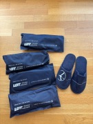 Klapki Pantofle kapcie Laczki:) PLL LOT Business class NOWE