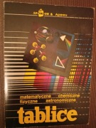 Tablice matematyczne chemiczne fizyczne astronomic