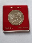 200 zł XII Mistrzostwa Św. w Piłce Nożnej Hiszpania 1982r. Próba Ag