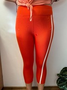 Legginsy sportowe capri z lampasami getry Asos 4505 rozmiar 36 S
