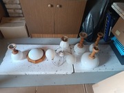 Stare żyrandole, lampy 