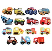 Przypinki charms piny do butów typu crocs pojazdy samochody auta 15