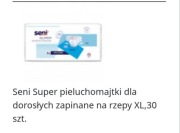 Pieluchomajtki xl . Pampersy zapinane na rzepy 30 szt / op. OKAZJA 