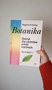 Książka Botanika Regina Przekop Zeszyt dla uczniów szkół średnich 1997