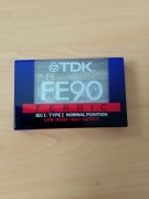 Kaseta TDK FE90 (zapakowana oryginalnie)