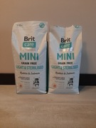 Brit Care Mini Grain Free Light & Sterilised - 7 kg + 5,8 kg