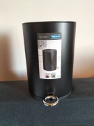 Kosz na śmieci stal chromowana Wenko 3L czarny