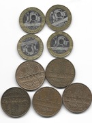 Francja 10 fr. na szt.