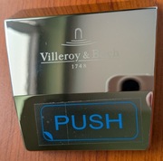 Villeroy & BOCH SQUARO EDGE przycisk przelewu wanny CHROM UCWAS0216