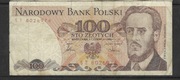 Polska  PRL100 zł   Seria  ST
