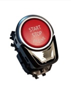 BMW M5 START STOP PRZYCISK CZERWONY MAT G30 G31
