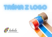 Taśma pakowa z logo 36 szt. 1 kolor