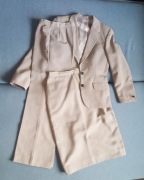 Komplet vintage z lat 80 marynarka spodnie spódnic