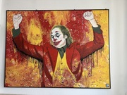 Obraz Joker ręcznie malowany