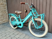 Holenderski rower dziecięcy 18 cali POPAL + kółka boczne