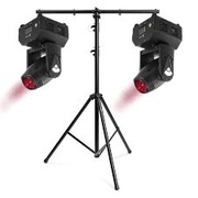 Ruchoma Głowa 2xReflektor Sceniczny LED RGB 