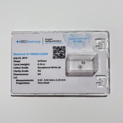 Brylant naturalny 0.18ct. E/SI2 + certyfikat HRD