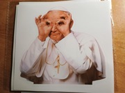 (UNIKAT)Papież Jan Paweł II naklejka wodoodporna.Watykan.Polska.Wojtyła 25