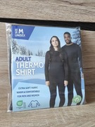 Czarna koszulka termiczna, uniseks rozmiar M 