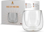 Filiżanki do espresso o podwójnych ściankach termiczne 80ml x 4