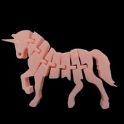 Flexi Unicorn Klementynka – Japoński Róż