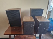 Zestaw Kolumn Unitra Tonsil - 4 sztuki - ZG-8C i ZG-10