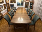 Stół Emil - Piotrkowska Fabryka Mebli + 10 krzeseł