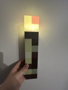 Lampka LED Minecraft Pochodnia – 8 kolorów 