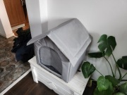 DUŻY OCIEPLANY DOMEK DLA MAŁEGO PSA KOTA CHŁODZĄCY NA LATO WODOSZCZELNY