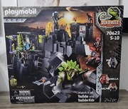 Duży zestaw klocków Playmobil Dino rise dla dzieci skała dinozaury
