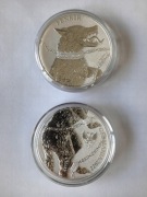 Fenrir  Olbrzymi Wilk, 1 uncja Silver moneta z serii Beasts, Germania Mint 