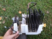 Skraplacz z wentylatorem z lodówki