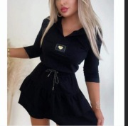 Sukienka bawełniana nowa kolor czarny !