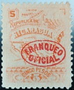 Znaczek pocztowy - Nikaragua - 1897r.