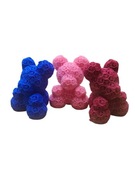 Figurka misia w różyczki 