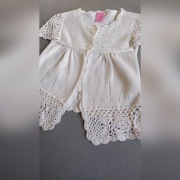 Adams Girls śliczne sweterkowe bolerko święta r.98