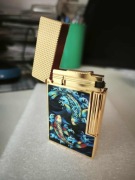Zapalniczka mosiężna ST Dupont na gaz do cygar